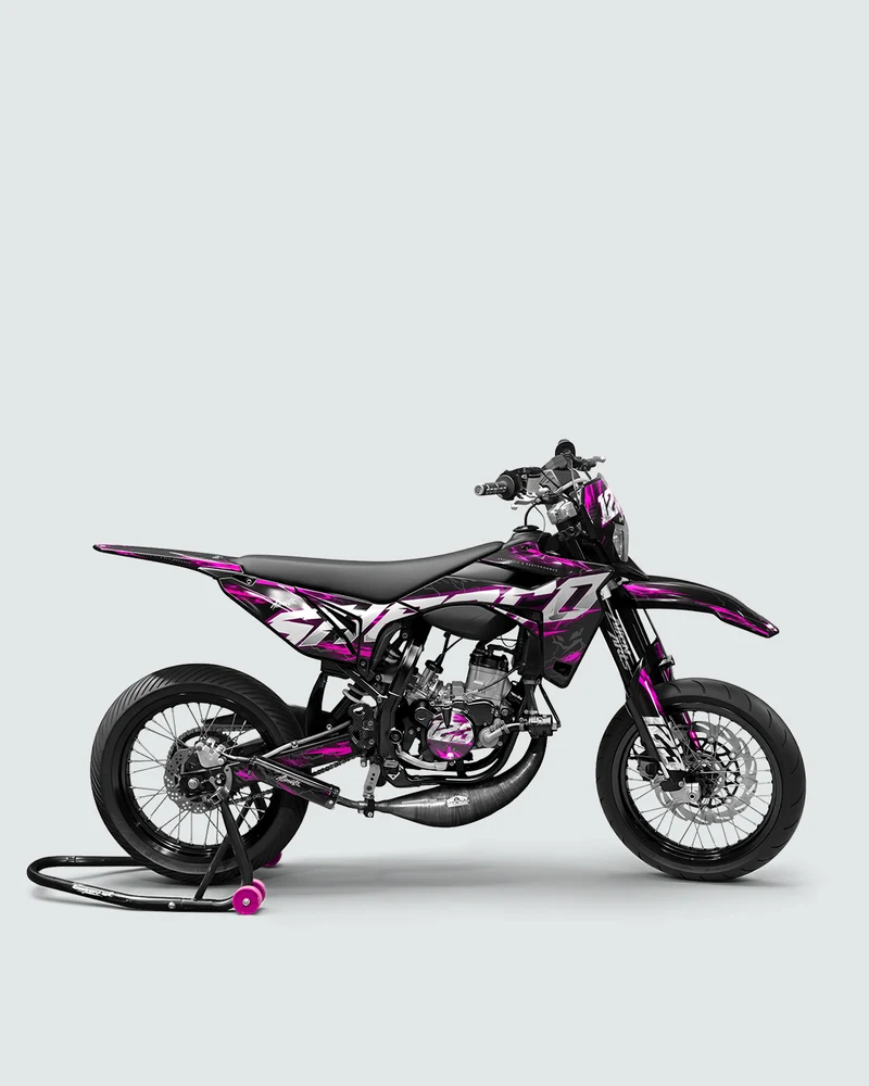 STORMX - Kit deco SHERCO 50cc - Rose