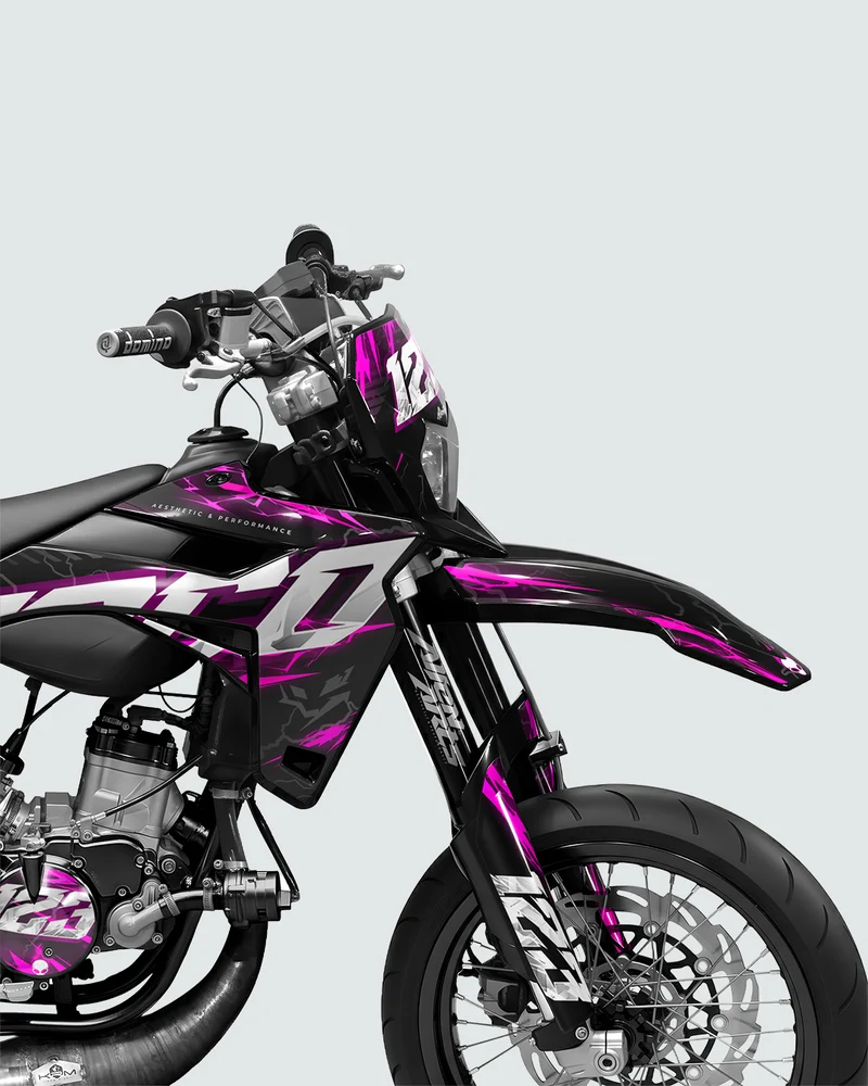 STORMX - Kit deco SHERCO 50cc - Rose