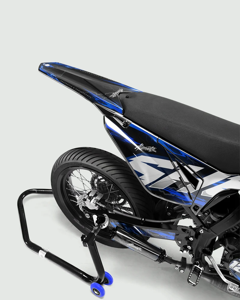 STORMX - Kit deco SHERCO 50cc - Bleu