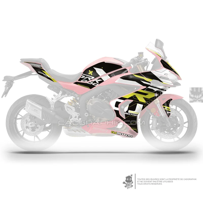 QJMOTOR KIT DÉCO - SRK 800 RR - RACE SPEED