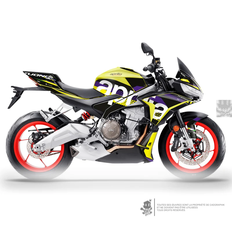 APRILIA KIT DÉCO - TUONO 660 - GP25 ACIDE - ONLY 50