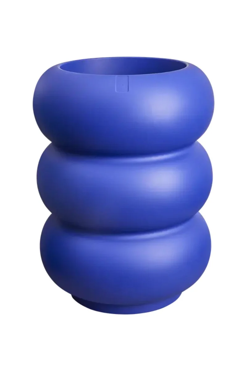 Blumentopf Elho Amber Roll High 58 cm Royalblau
