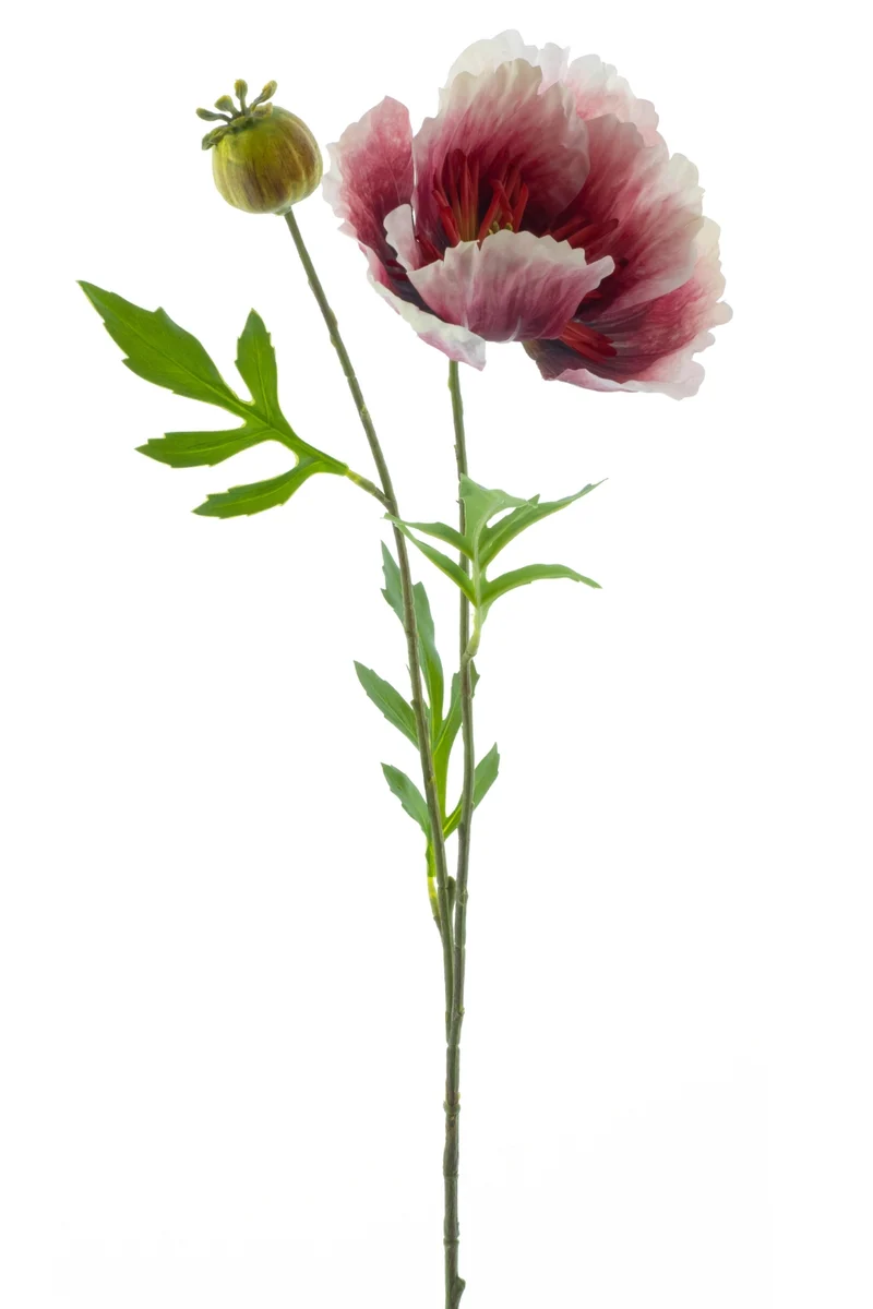 Kunst-Mohnblume 82 cm Beauty