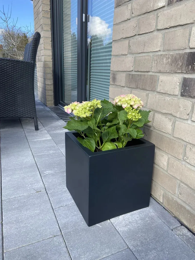 Pflanztopf Arven schwarz | 30x30