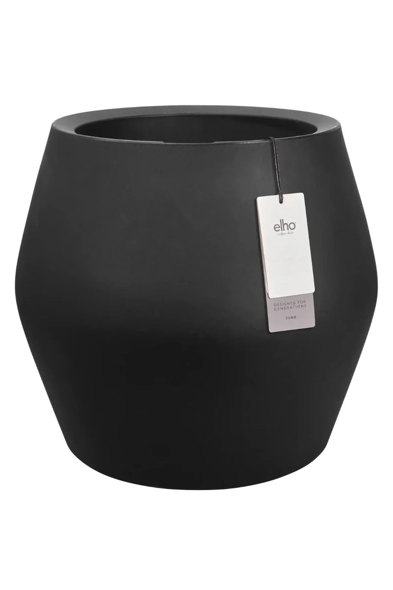 Blumentopf Elho June Split Low 42 cm Schwarz