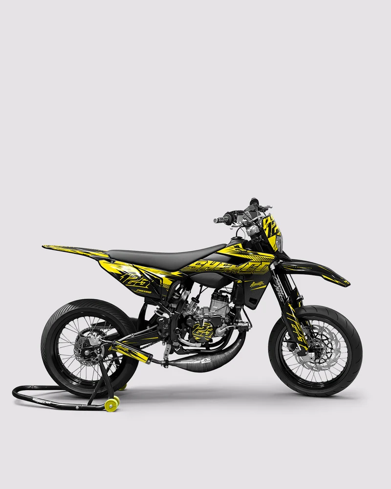 REAPER - Kit deco SHERCO 50cc - Jaune