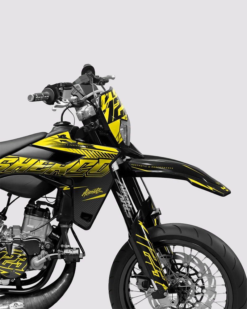 REAPER - Kit deco SHERCO 50cc - Jaune