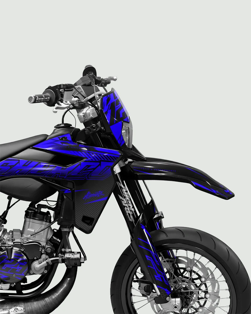 REAPER - Kit deco SHERCO 50cc - Bleu