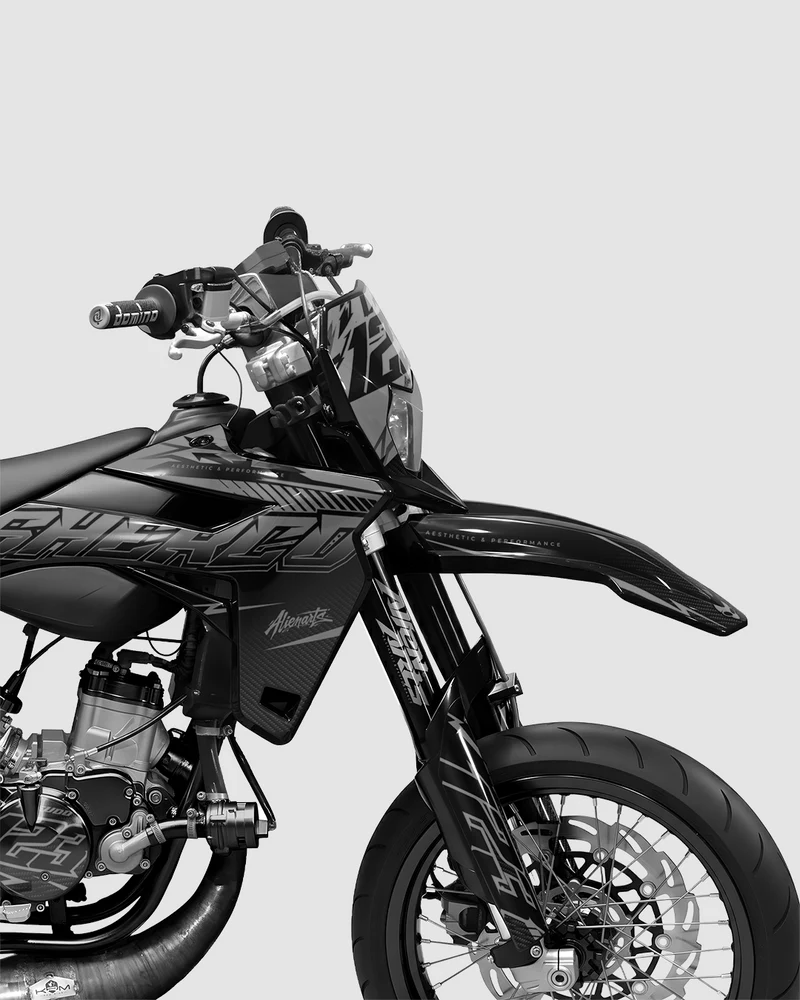 REAPER - Kit deco SHERCO 50cc - Blanc