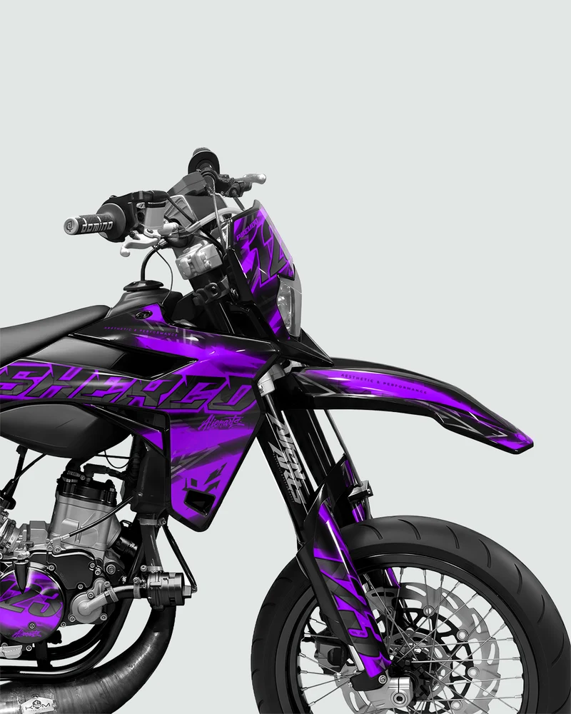 RAZOR - Kit deco SHERCO 50cc - Violet