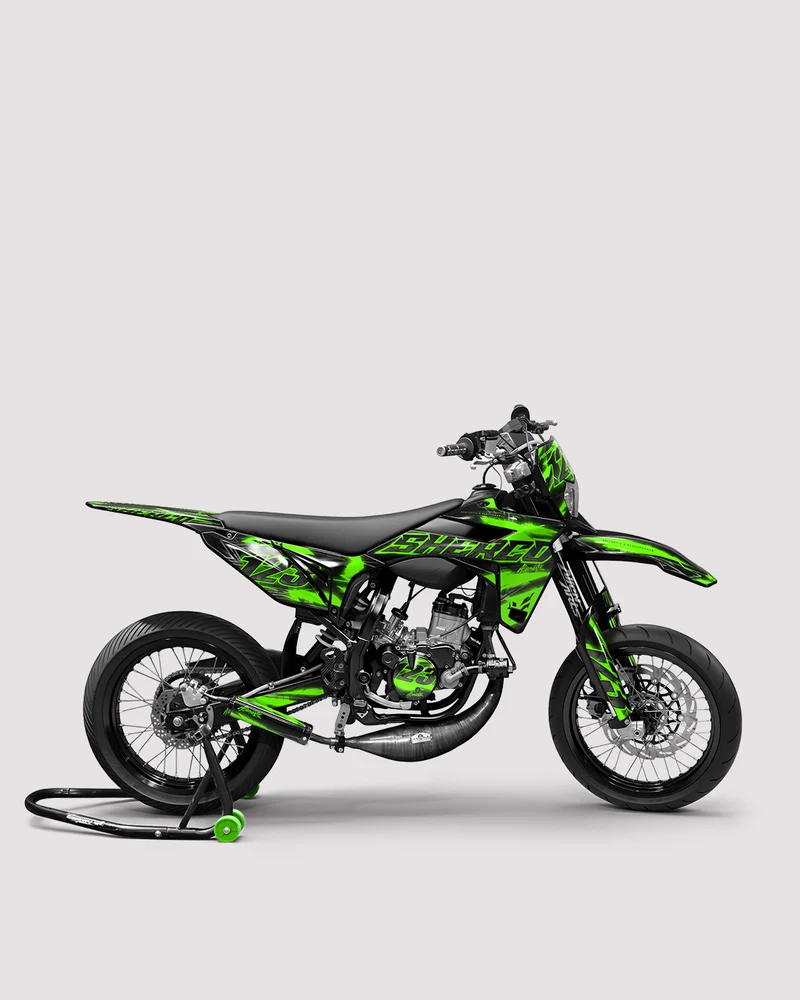 RAZOR - Kit deco SHERCO 50cc - Vert