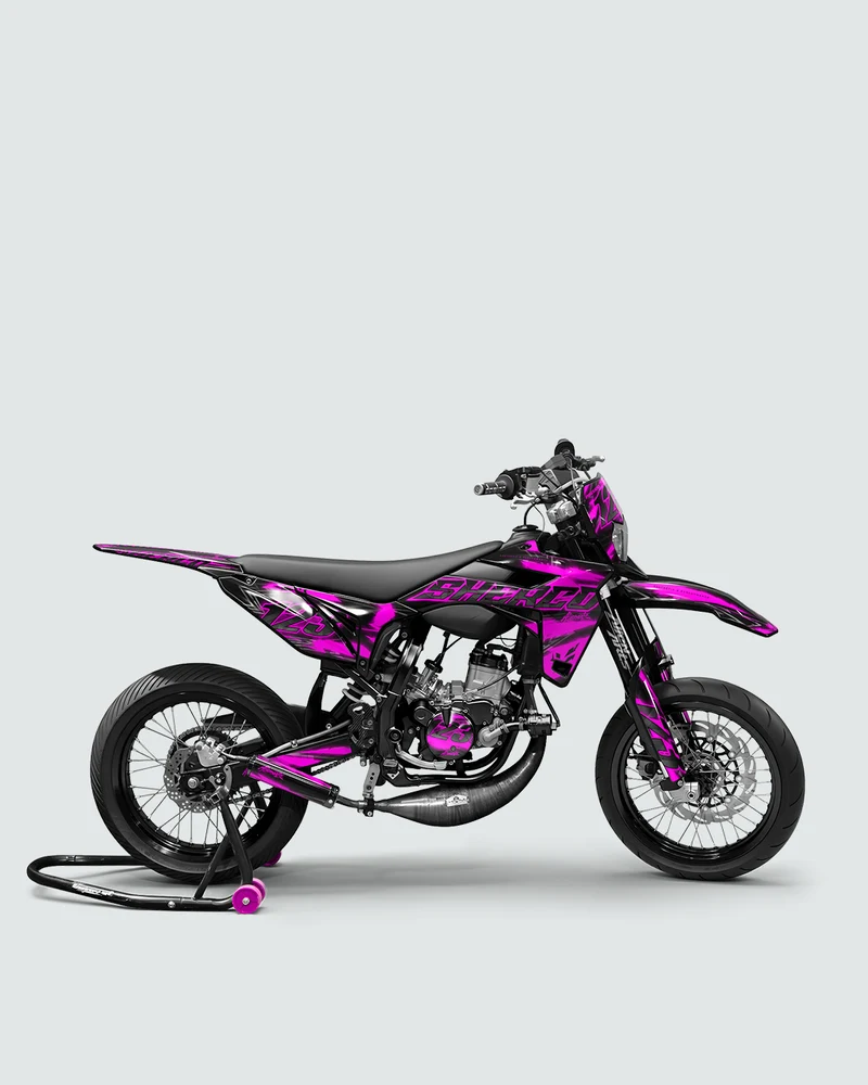 RAZOR - Kit deco SHERCO 50cc - Rose
