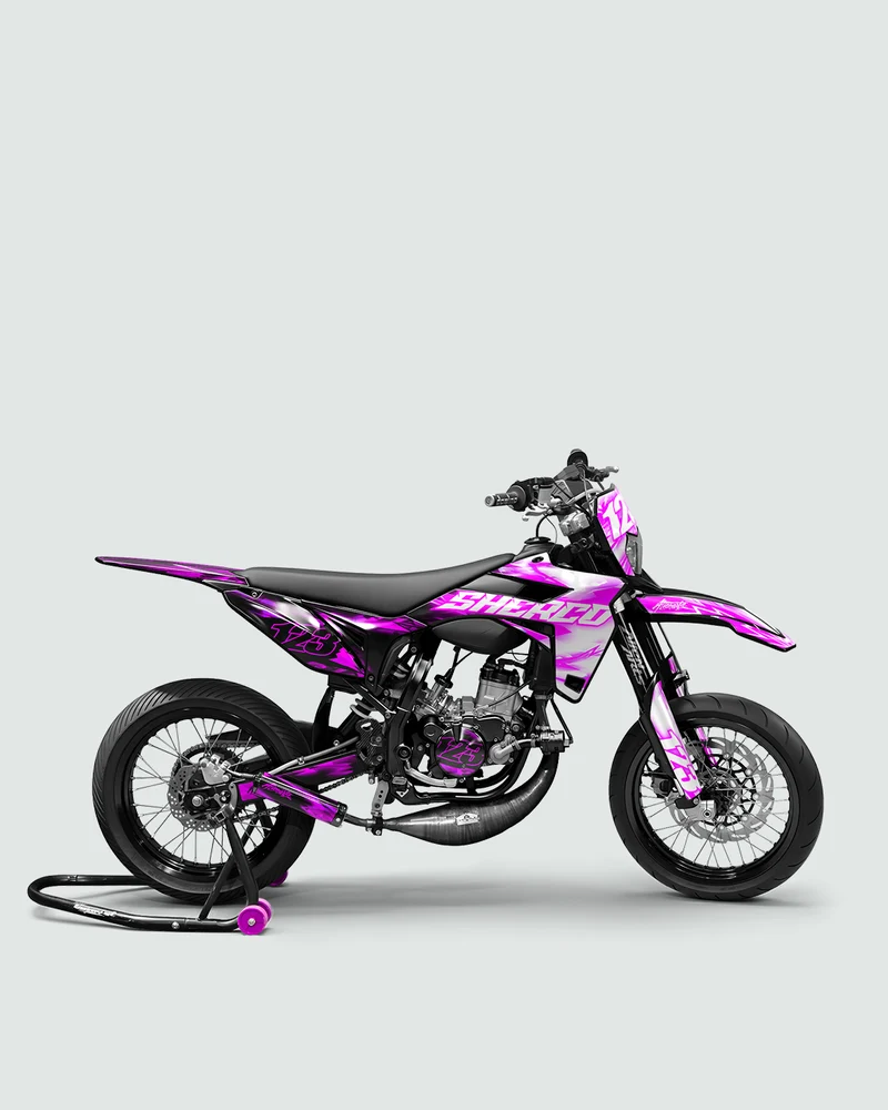 RUSH - Kit deco SHERCO 50cc - Rose