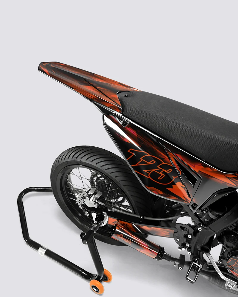 RUSH - Kit deco SHERCO 50cc - Orange