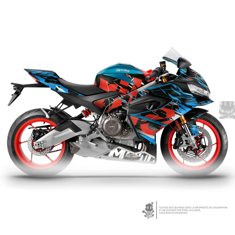 APRILIA KIT DÉCO - RS 660 - 101 RED - ONLY 50