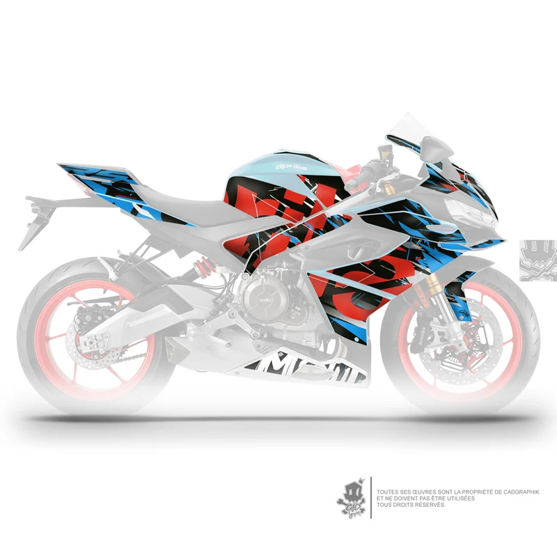 APRILIA KIT DÉCO - RS 660 - 101 RED - ONLY 50