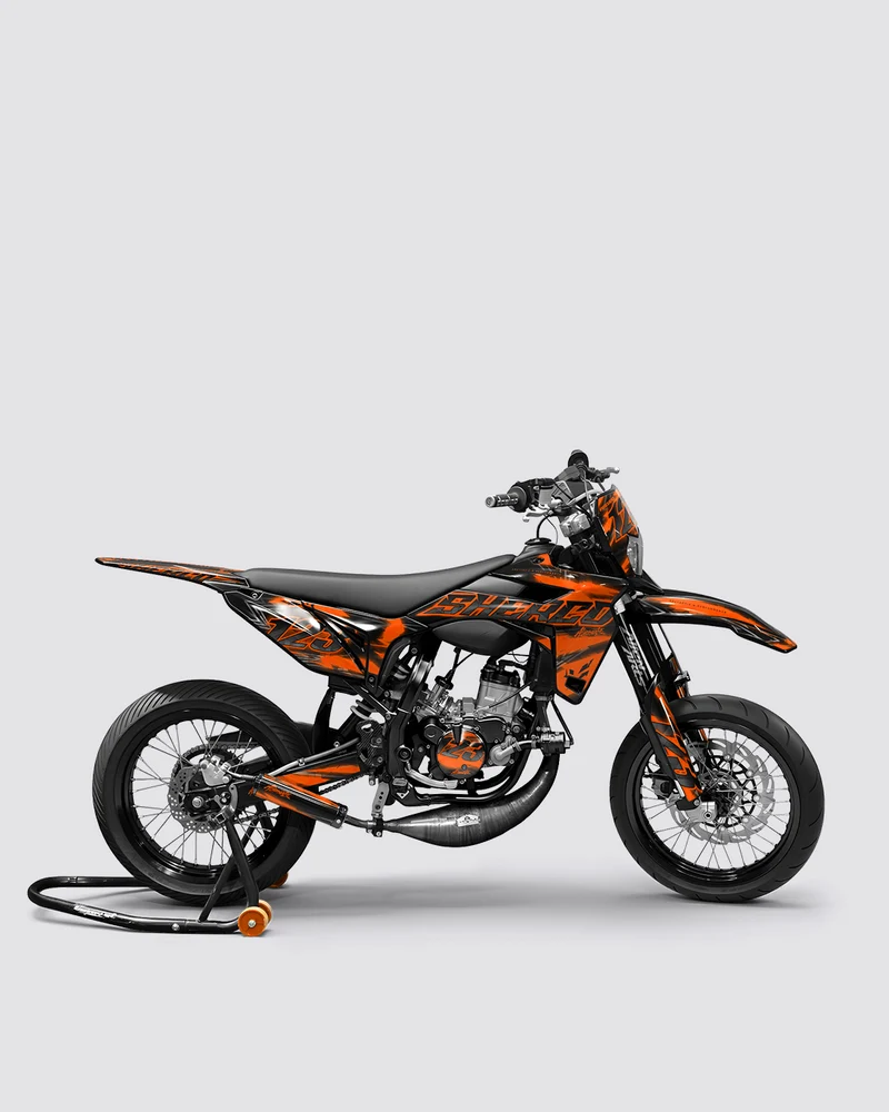 RAZOR - Kit deco SHERCO 50cc - Orange
