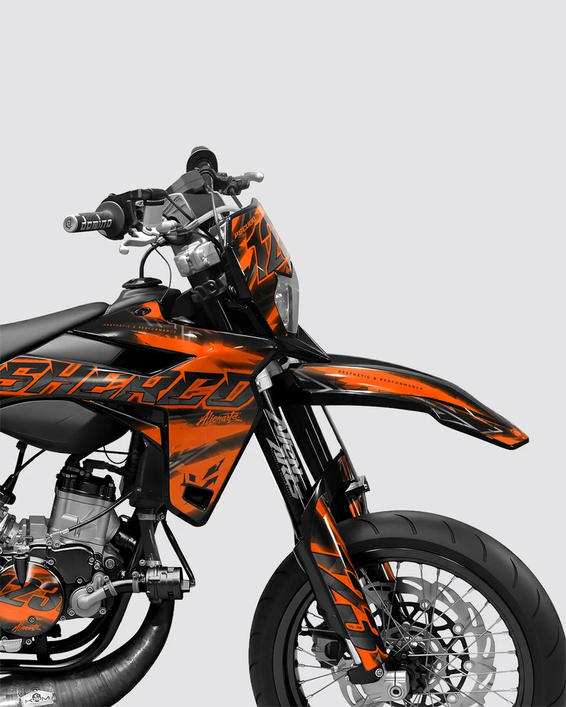 RAZOR - Kit deco SHERCO 50cc - Orange