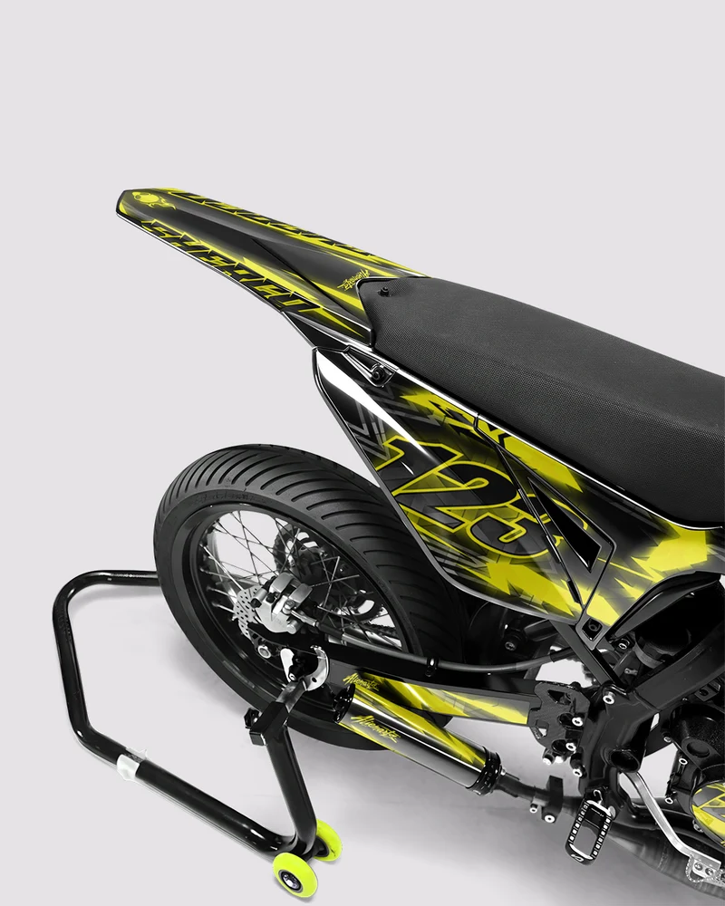 RAZOR - Kit deco SHERCO 50cc - Jaune