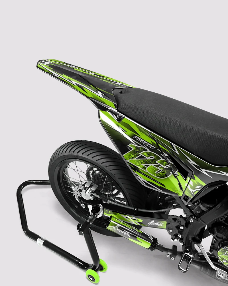 RAMPAGE - Kit deco SHERCO 50cc - Vert