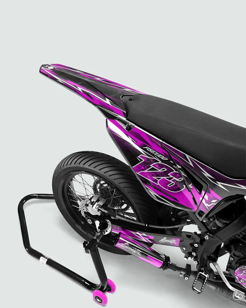 RAMPAGE - Kit deco SHERCO 50cc - Rose