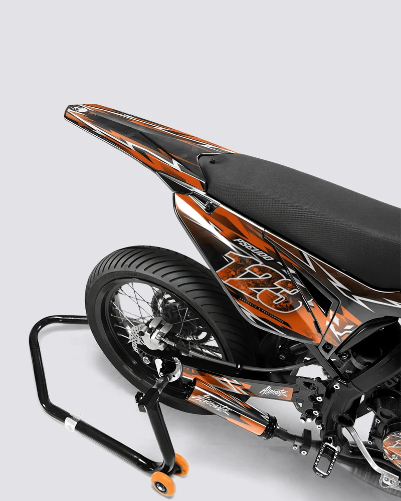 RAMPAGE - Kit deco SHERCO 50cc - Orange