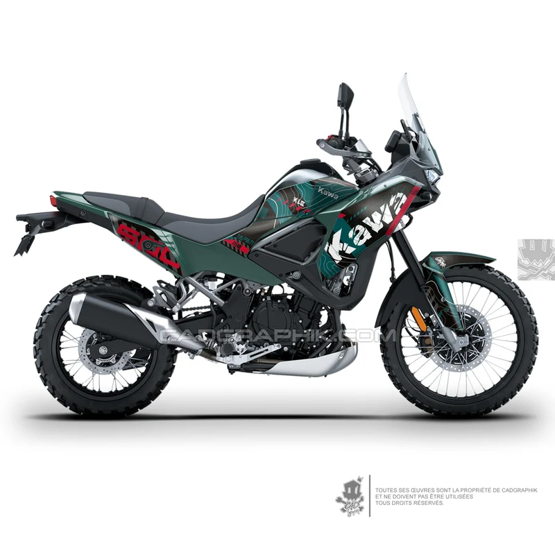 KIT DÉCO KAWASAKI KLE 500 KAWA