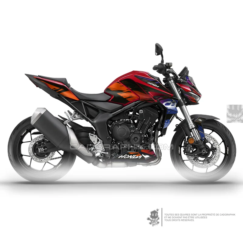 KIT DÉCO HONDA CB1000 HORNET FIRE 93