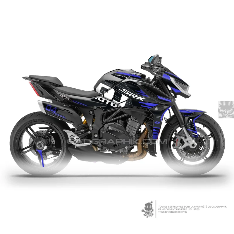 QJMOTOR KIT DÉCO - SRK 921 - RACE PURPLE