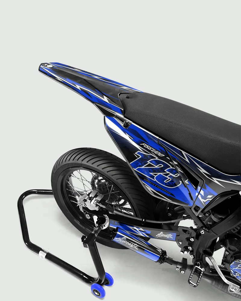 RAMPAGE - Kit deco SHERCO 50cc - Bleu