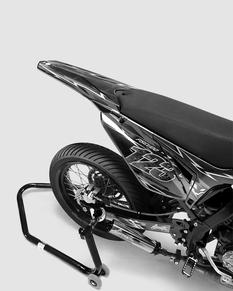 RAMPAGE - Kit deco SHERCO 50cc - Blanc