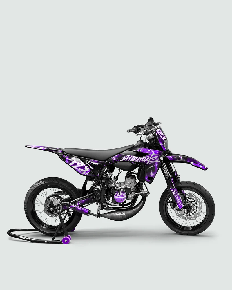 PLASMA - Kit deco SHERCO 50cc - Violet