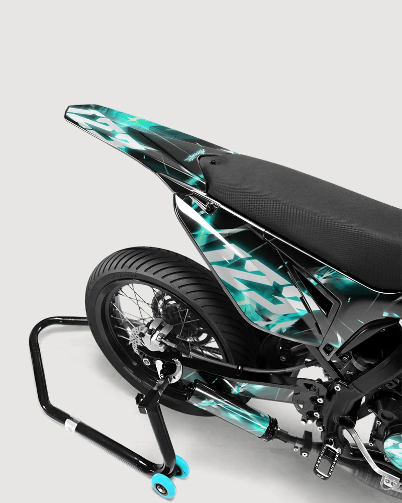 PLASMA - Kit deco SHERCO 50cc - Turquoise