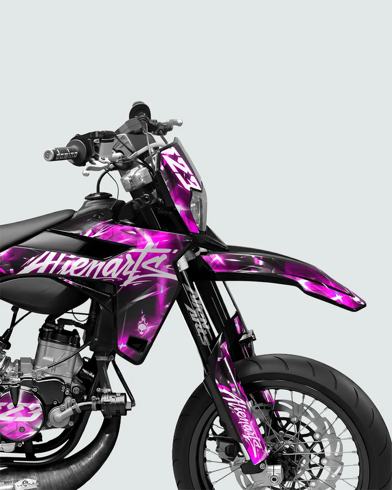 PLASMA - Kit deco SHERCO 50cc - Rose