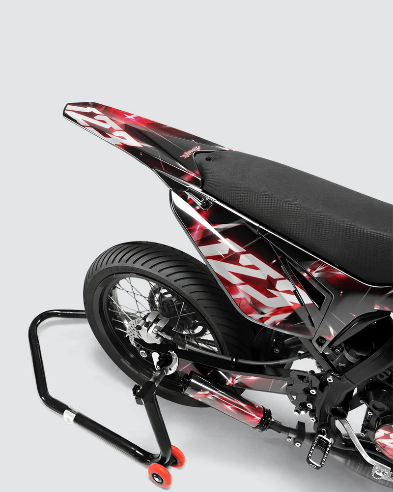 PLASMA - Kit deco SHERCO 50cc - Rouge