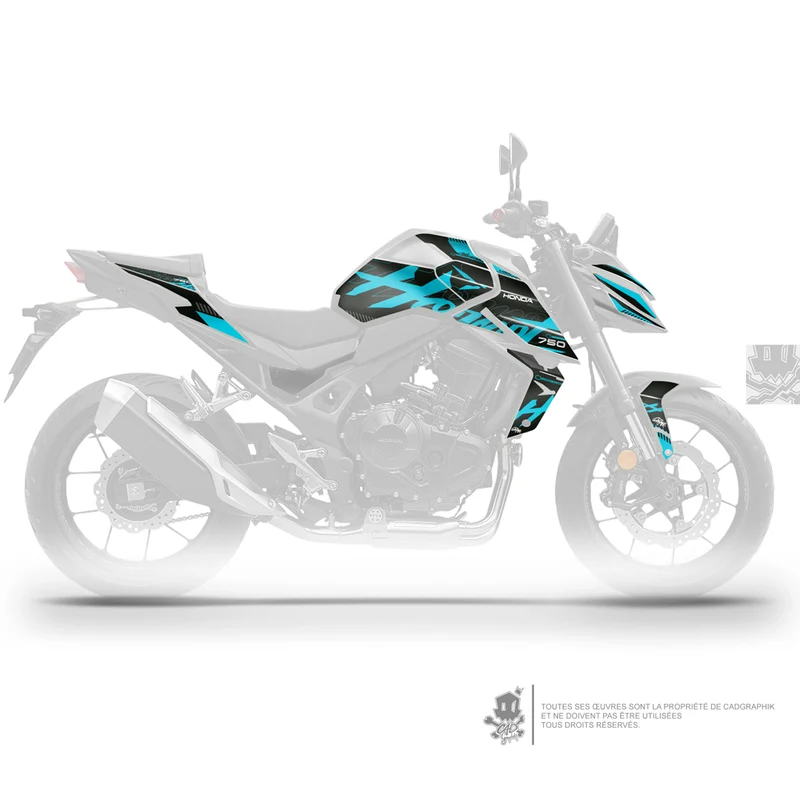KIT DÉCO HONDA CB750 HORNET SCRIPT CY