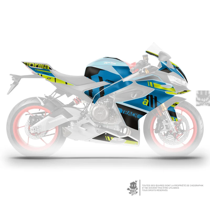 APRILIA KIT DÉCO - RS 660 - TRACK - ONLY 50
