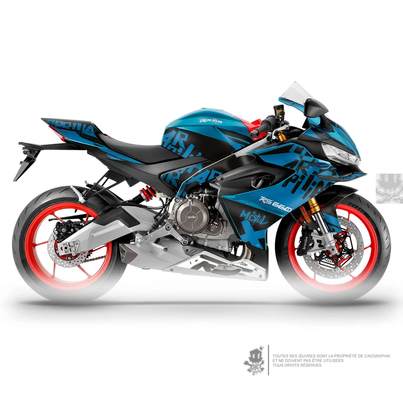 APRILIA KIT DÉCO - RS 660 - STREETGRAPH MARLIN - ONLY 50