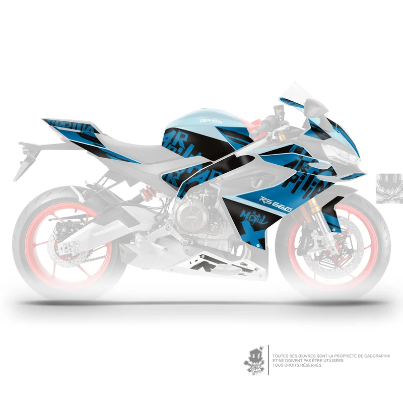 APRILIA KIT DÉCO - RS 660 - STREETGRAPH MARLIN - ONLY 50