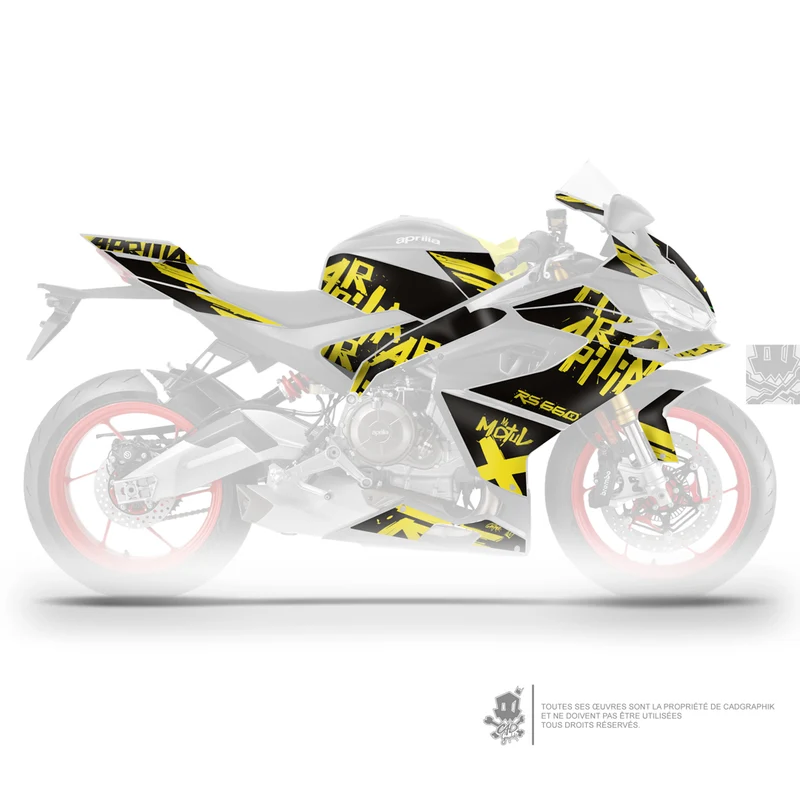 APRILIA KIT DÉCO - RS 660 - STREETGRAPH AC - ONLY 50