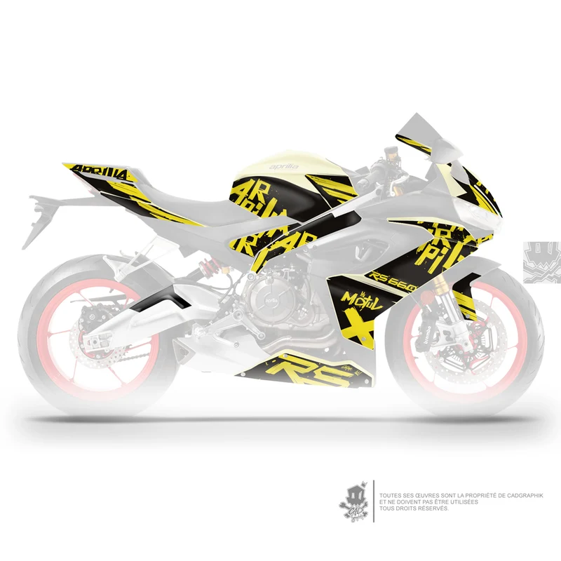 APRILIA KIT DÉCO - RS 660 STREETGRAPH AC - ONLY 50