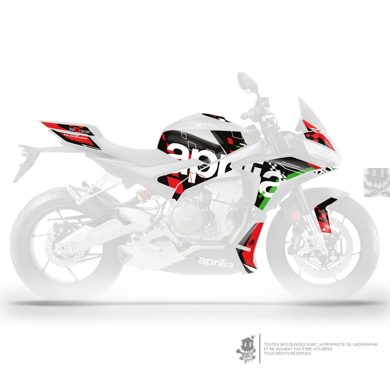 APRILIA KIT DÉCO - TUONO 660 ITALIAN GP - ONLY 50