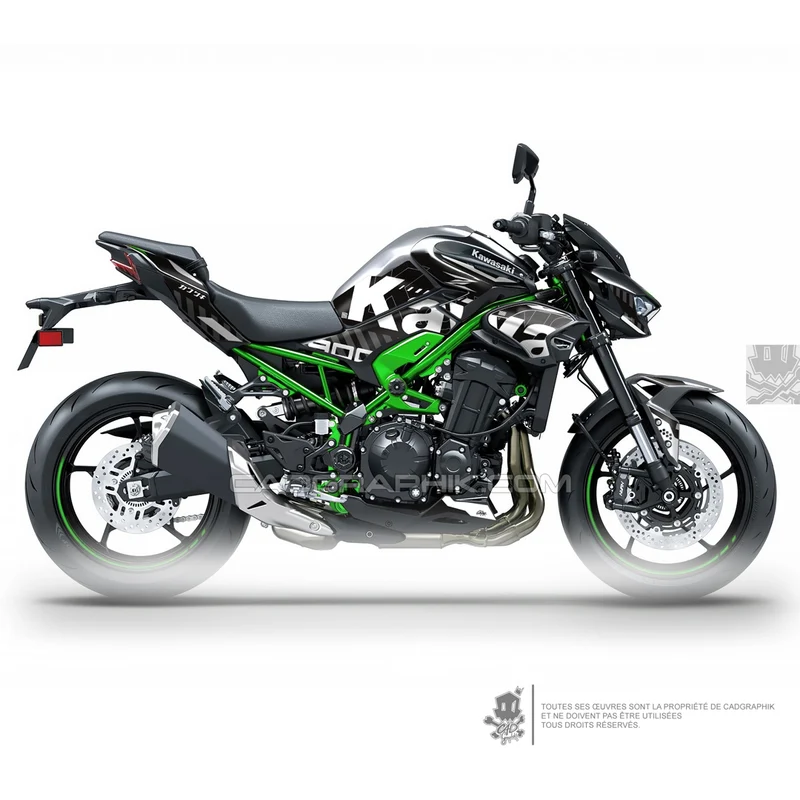 KIT DÉCO KAWASAKI Z900 KAWA - WI