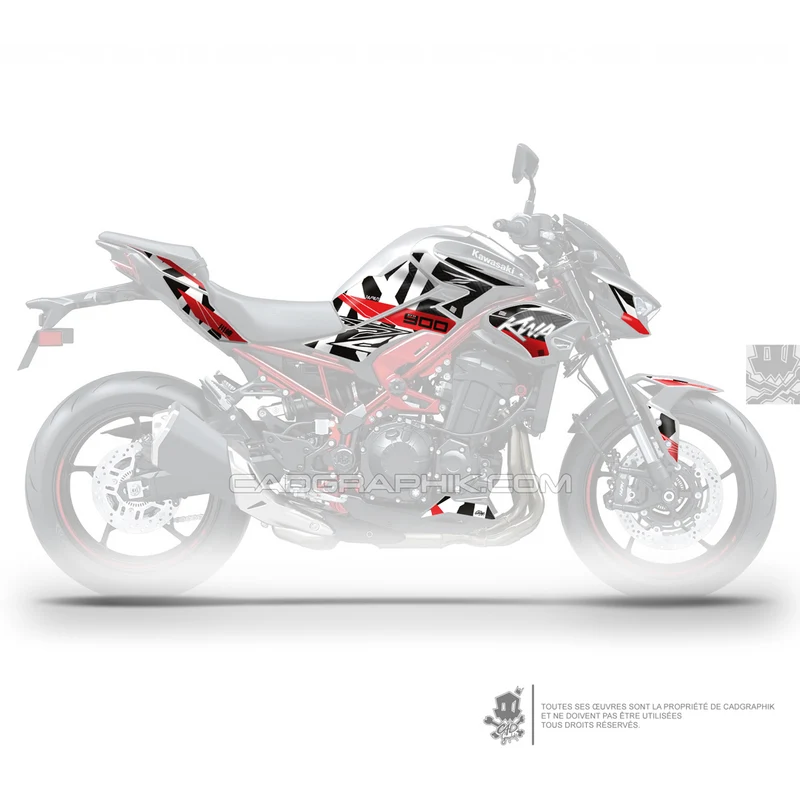 KIT DÉCO KAWASAKI Z900 CLASSIX - R