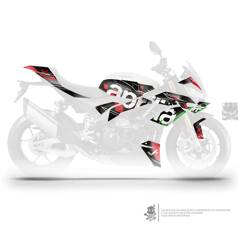 APRILIA KIT DÉCO - TUONO V4 ITALIAN GP - ONLY 50