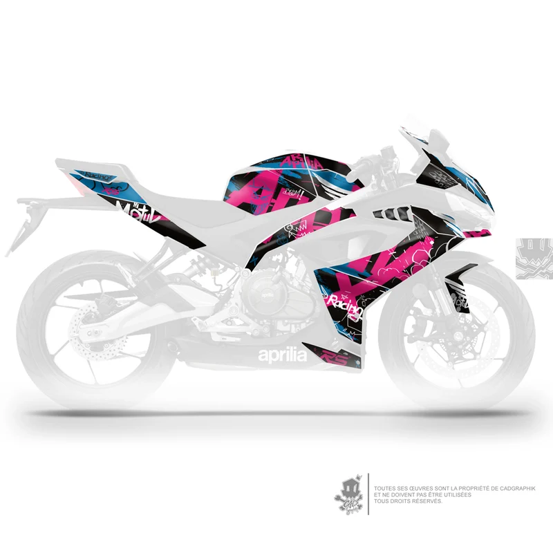 APRILIA KIT DÉCO - RS 457 ARKANE - ONLY 50