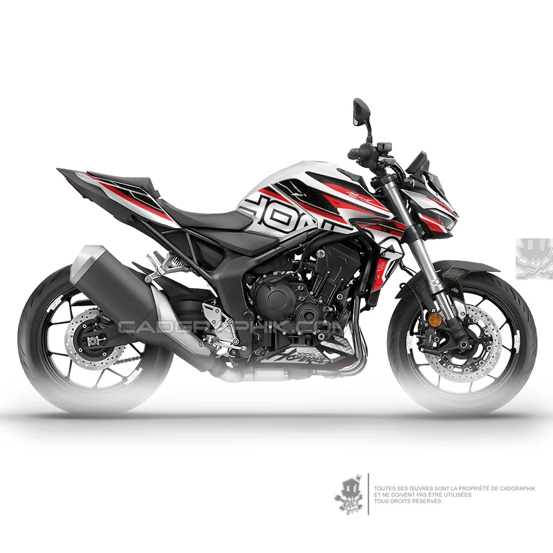 KIT DÉCO HONDA CB1000 HORNET - KLO - RED