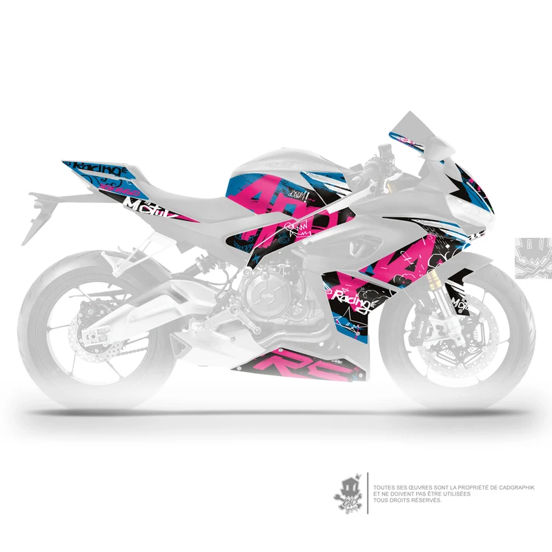 APRILIA KIT DÉCO - RS 660 - ARKANE - ONLY 50