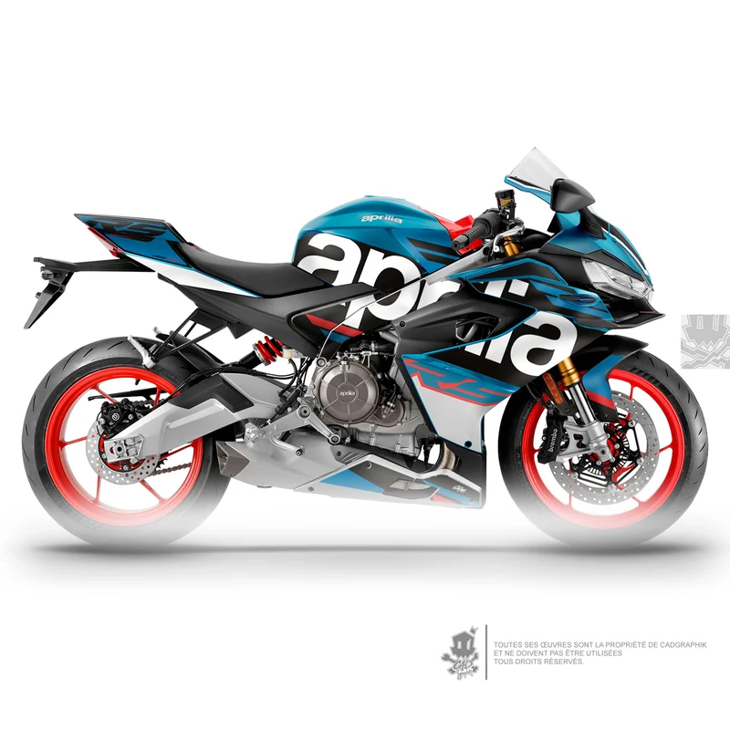APRILIA KIT DÉCO - RS 660 - 018 - MARLIN - STRICKER - ONLY 50