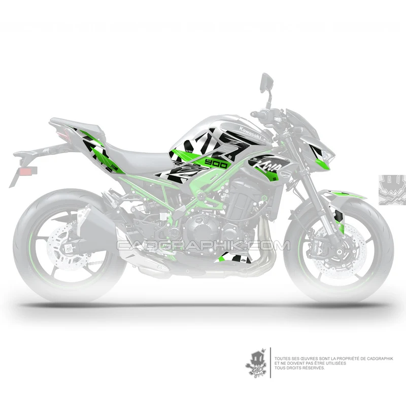 KIT DÉCO KAWASAKI Z900 CLASSIX - AC